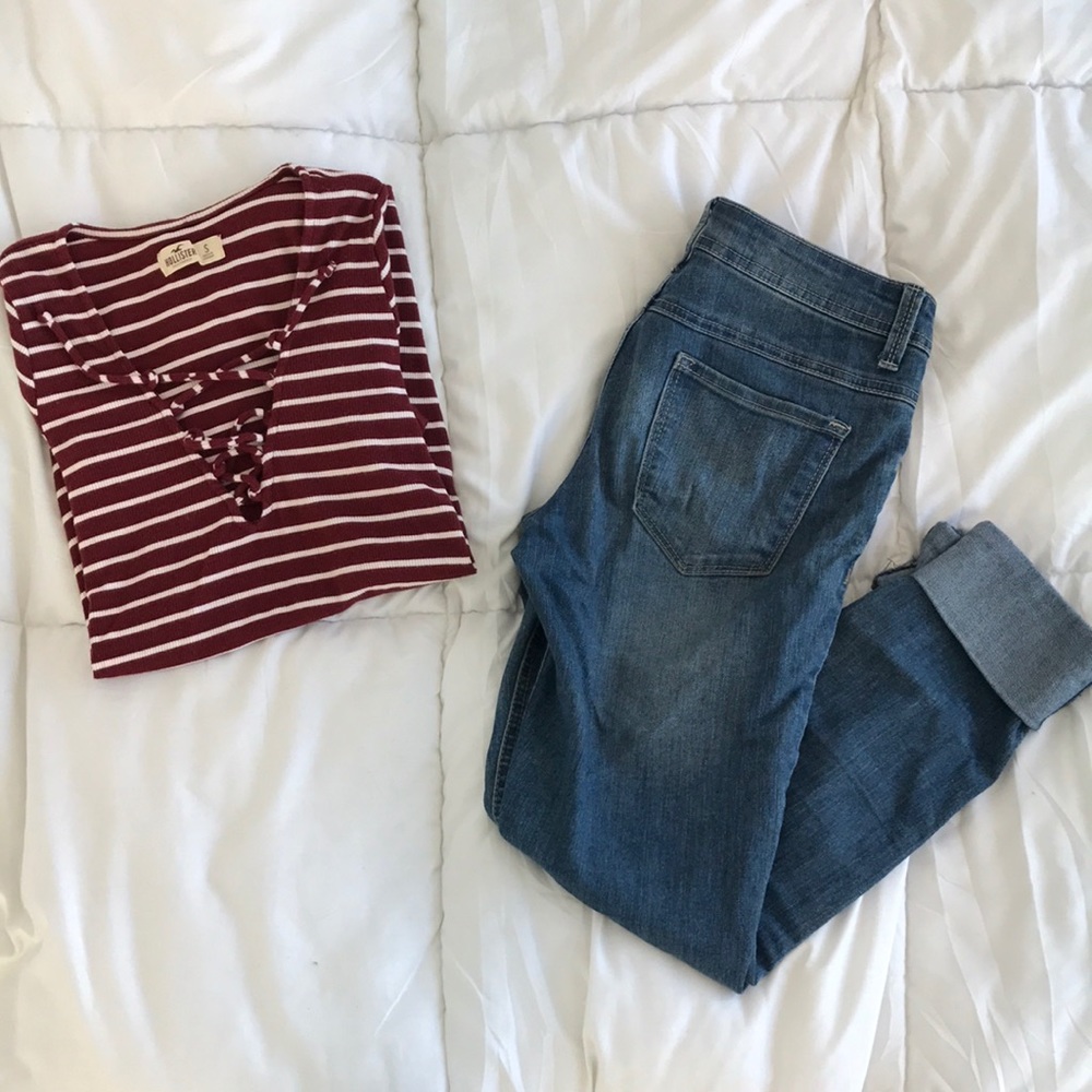 Striped shirt size S